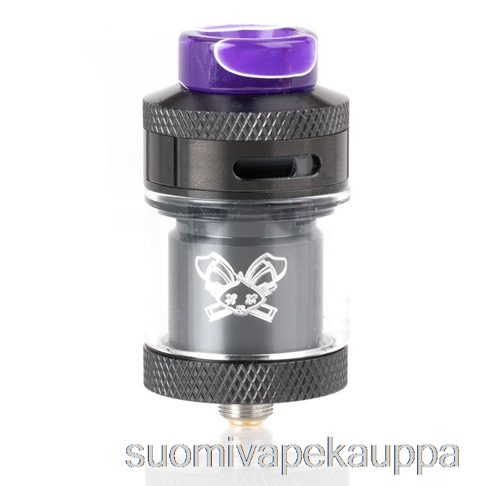 Vape Nesteet Hellvape X Pakana Kuollut Kani 25mm Rta Musta Valkoisella Logolla